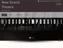 Tablet Screenshot of newstrand.com
